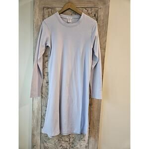 NWOT Red Land Cotton Blue Pajama Sleep Shirt Nightgown Size XS 100% Cotton